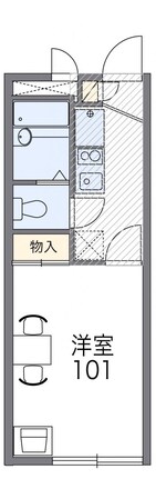 レオパレスリンダーホフ１８９８３の物件間取画像